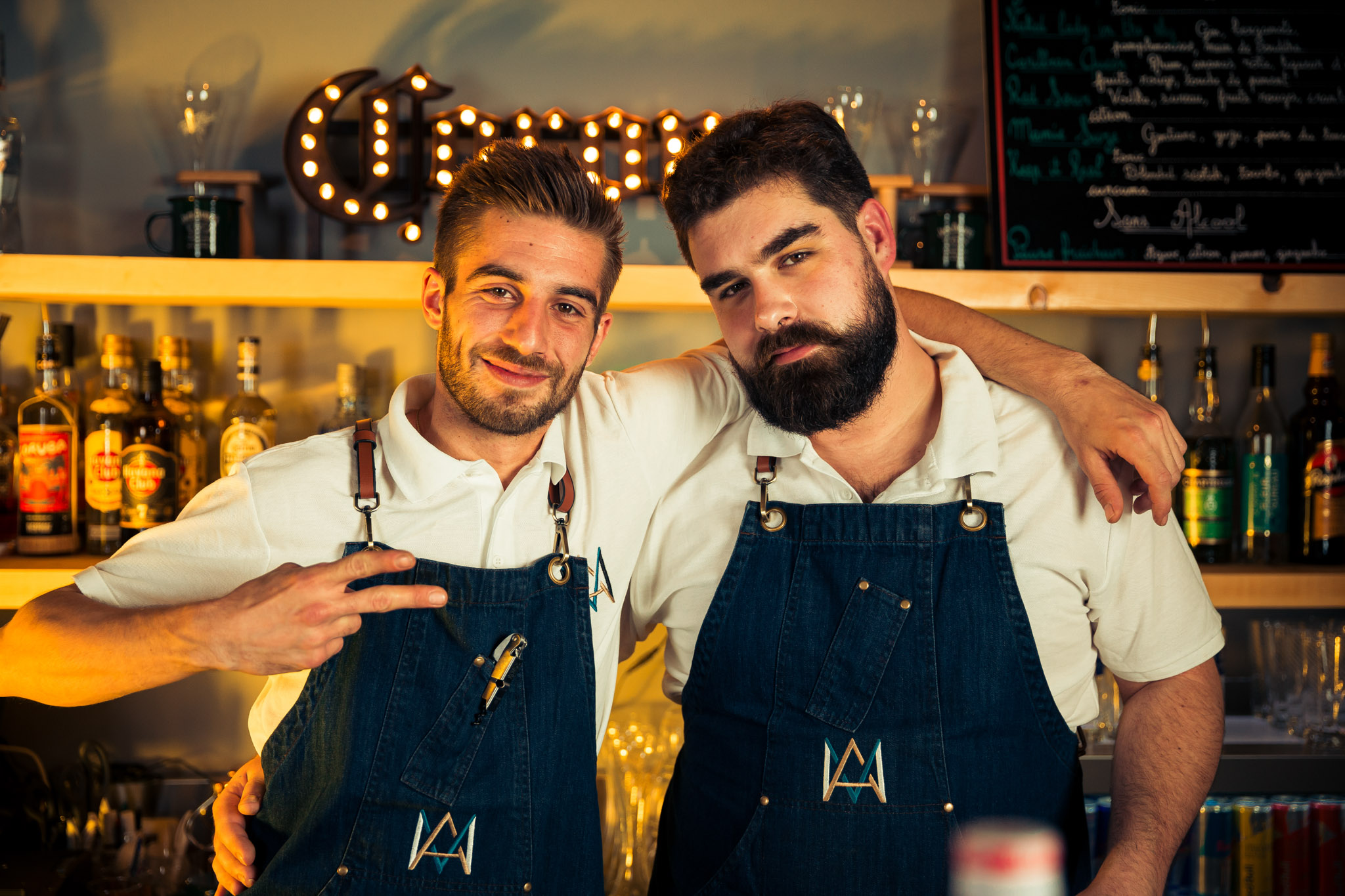 photographie publicitaire, packshot, bar, pub, AK production, Marseille, barman